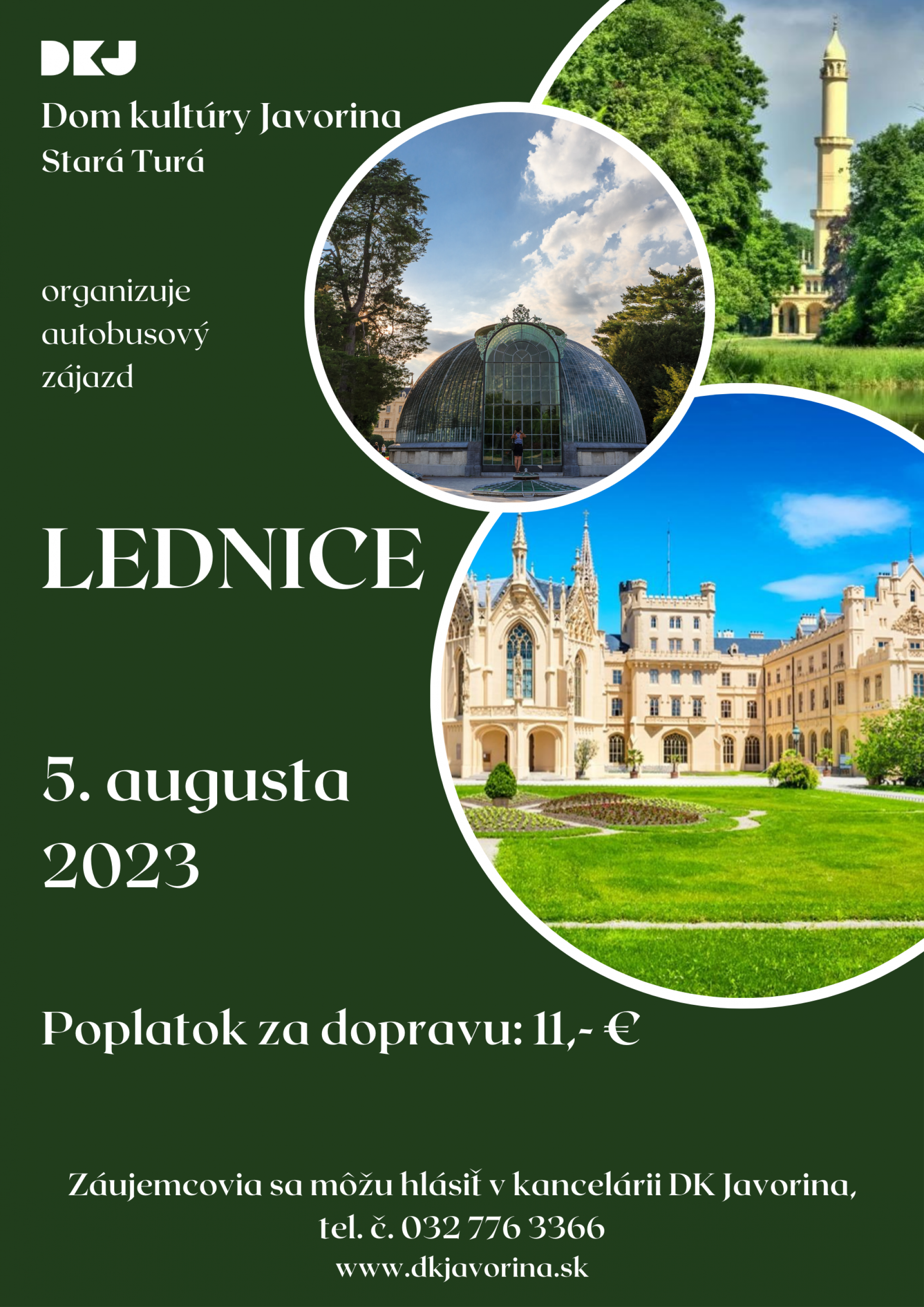 Autobusový zájazd do Ledníc
