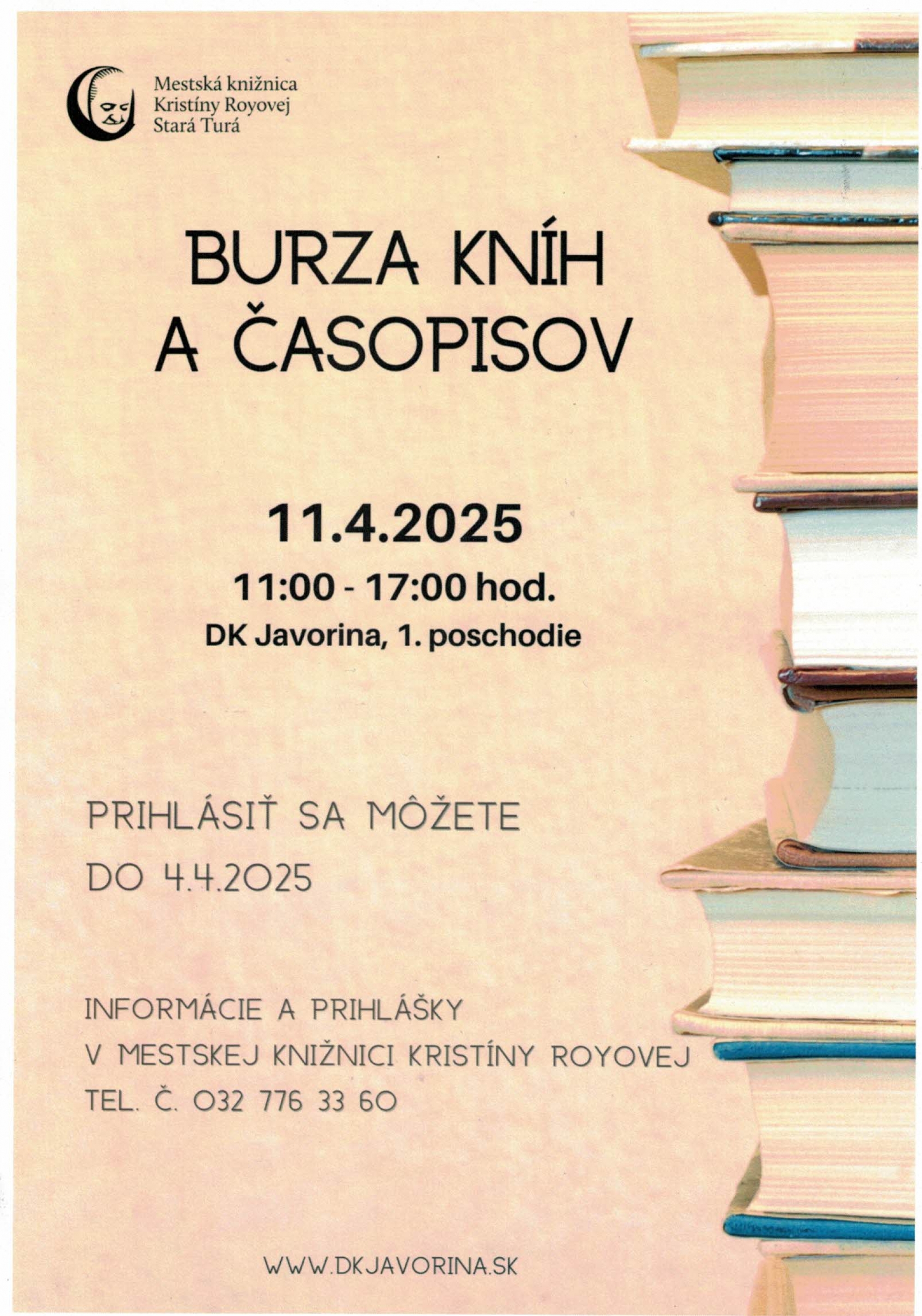 Burza kníh a časopisov Burza kníh a časopisov
