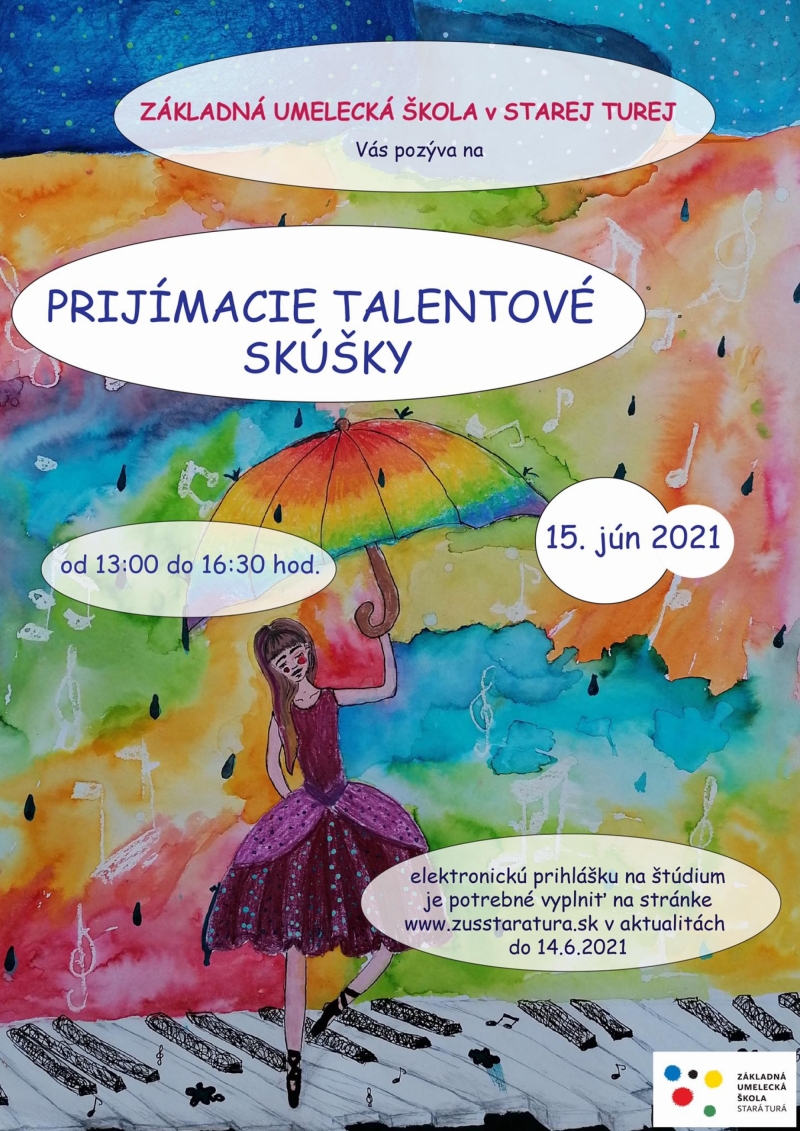 ZUŠ prijímacie skúšky