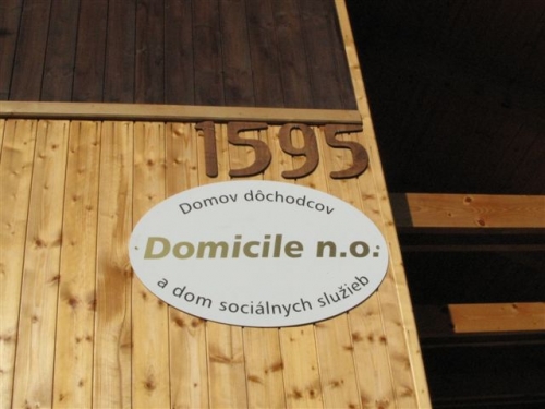 DOMICILE- Stará Turá- Papraď 1595 označenie zariadenia