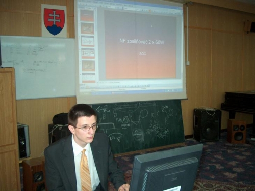 Školské kola SOČ v ZSŠE Stará Turá dňa 7.2.2008