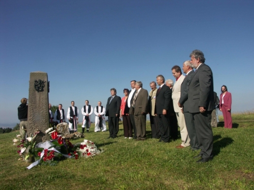 Slávnosti bratstva Čechov a Slovákov na Javorine (27.7.2008)