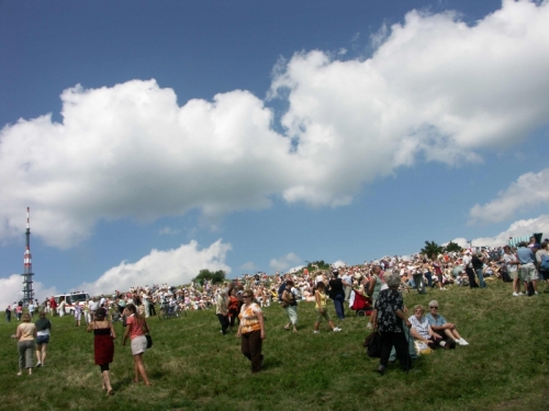 Slávnosti bratstva Čechov a Slovákov na Javorine (27.7.2008)