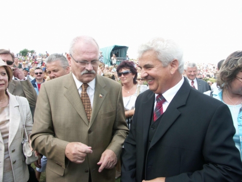 Slávnosti bratstva Čechov a Slovákov na Javorine (27.7.2008)