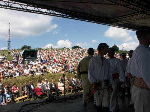 Slávnosti bratstva Čechov a Slovákov na Javorine (27.7.2008)