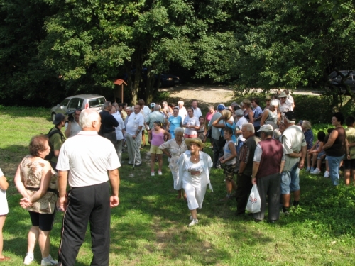 64. výročie SNP v areáli  vypálenej obce Nárcie