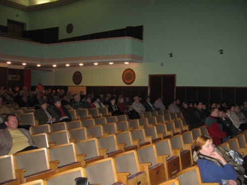 Stretnutie s občanmi dňa 15. januára 2009 v sále DK Javorina