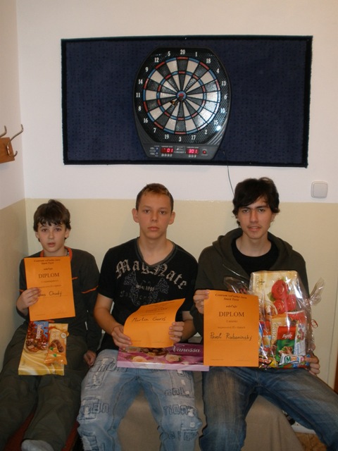 Víťazi Majstrovstiev detí ZŠ 2009 v šípkach