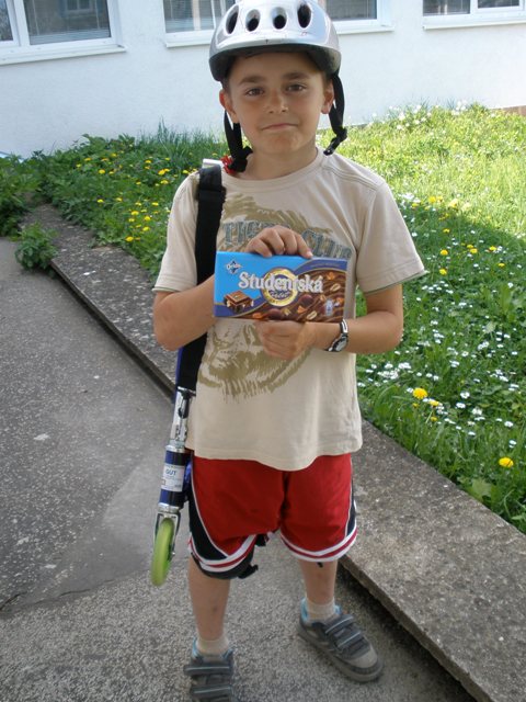 Víťaz pretekov Filip Bajjani