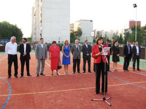 Slávnostné otvorenie viacúčelového ihriska (18.5.2009)