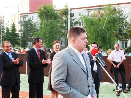 Slávnostné otvorenie viacúčelového ihriska (18.5.2009)