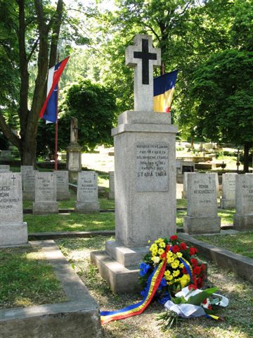 Uctenie pamiatky rumunských vojakov