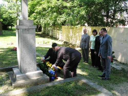 Uctenie pamiatky rumunských vojakov