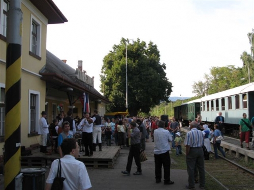 80. výročie otvorenia železničnej trate Veselí nad Moravou - Nové Mesto nad Váhom