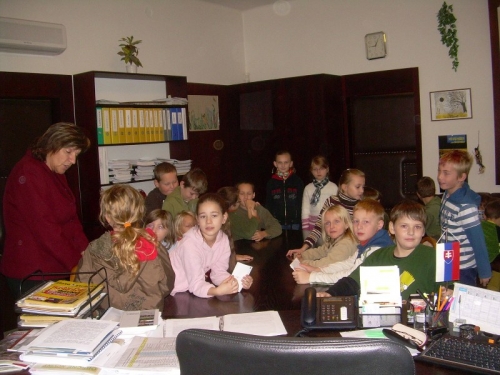 Exkurzia na Mestskom úrade v Starej Turej
