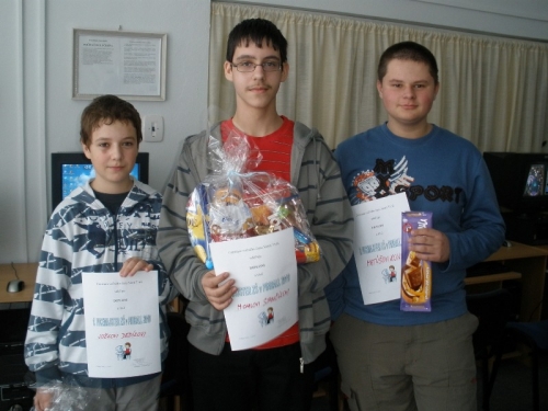 Majstrovstvá detí ZŠ v Pinball 2010 (1.2.2010)
