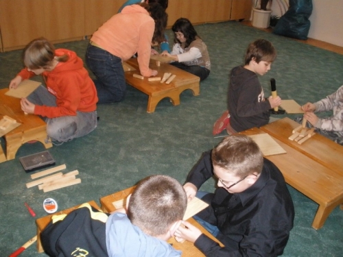 Výroba kŕmidiel pre vtákov (29.1.2010)