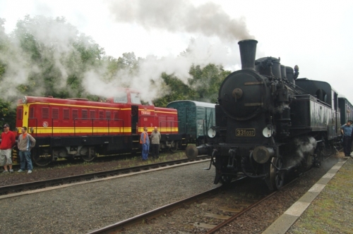 Parný rušeň radu 331.037 prezývaný „Uhranka“