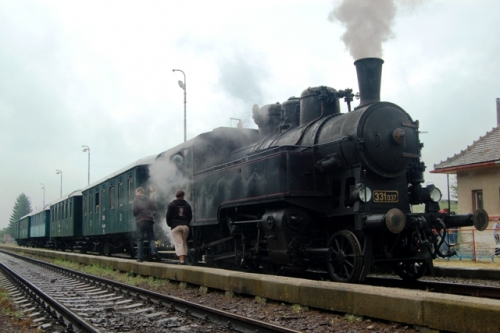 Parný rušeň radu 331.037 prezývaný „Uhranka“