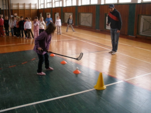 Nádejná hokejistka