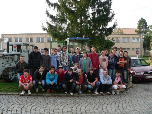 Foto z výmennej stáže študentov v Strážnici