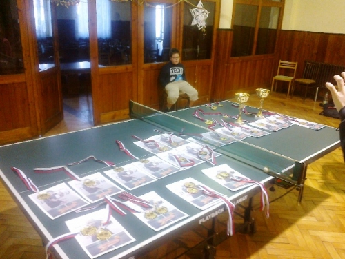 Veľký úspech našich najmladších stolnotenistov