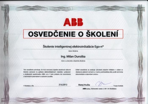 Slávnostné otvorenie laboratória inteligentných elektroinštalácií v SOŠ Stará Turá