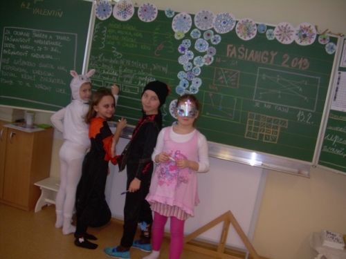 Fašiangy detí 2.A triedy 