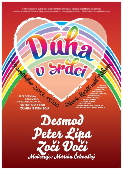 Dúha v srdci