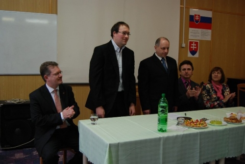 Slávnostné otvorenie laboratória automatizácie a robotiky  v SOŠ Stará Turá