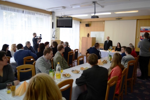 Slávnostné stretnutie so zamestnávateľmi, ZŠ a predstaviteľmi verejnej správy v SOŠ Stará Turá