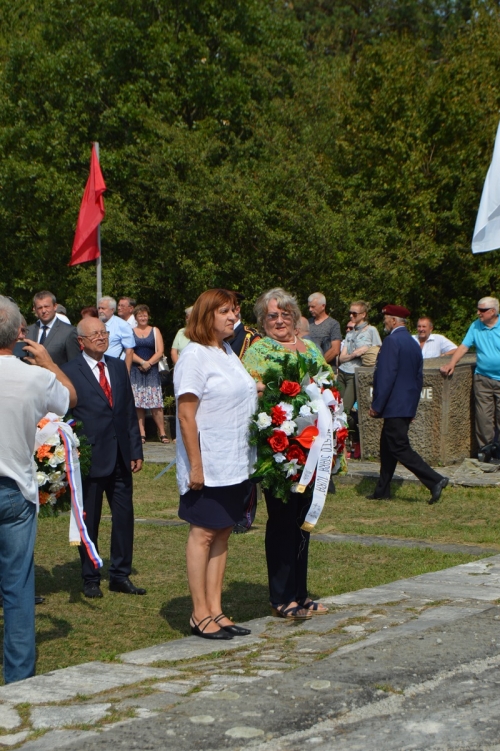 Krajské oslavy SNP na vrchu Roh Lubina