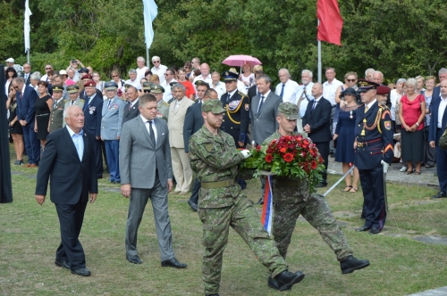 Krajské oslavy SNP na vrchu Roh Lubina