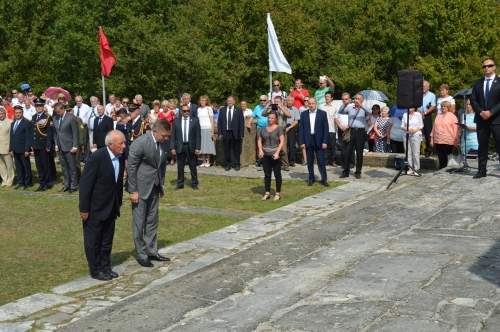 Krajské oslavy SNP na vrchu Roh Lubina