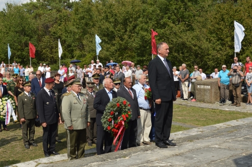 Krajské oslavy SNP na vrchu Roh Lubina