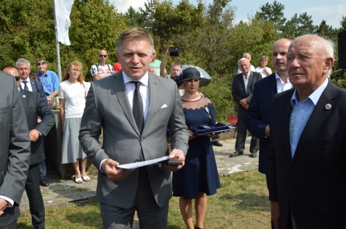 Krajské oslavy SNP na vrchu Roh Lubina