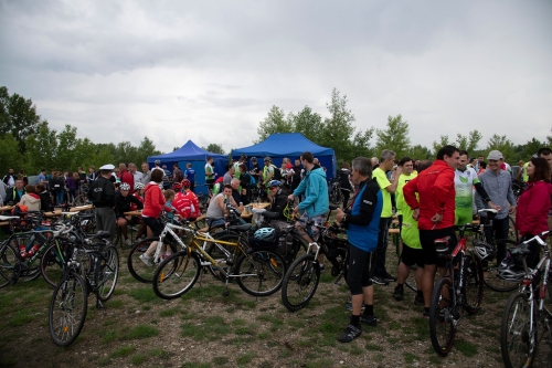 Slávnostné otvorenie prvých 13,4 km Vážskej cyklotrasy (autor: TSK)