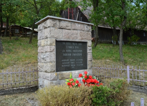 74. výročie Slovenského národného povstania v osade Nárcie
