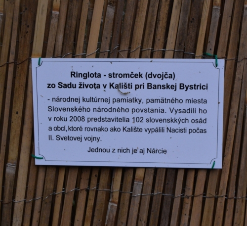 74. výročie Slovenského národného povstania v osade Nárcie