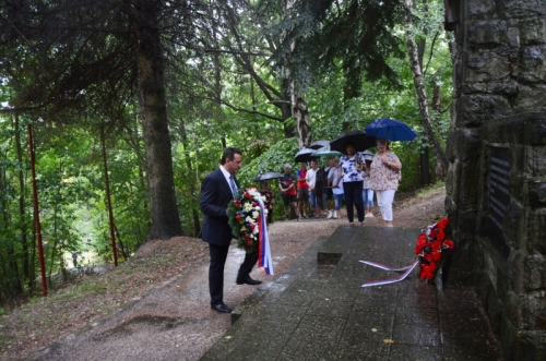 74. výročie Slovenského národného povstania v osade Nárcie