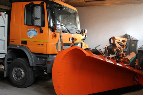 Pripravené mechanizmy na zimnú údržbu (autor: TSK)