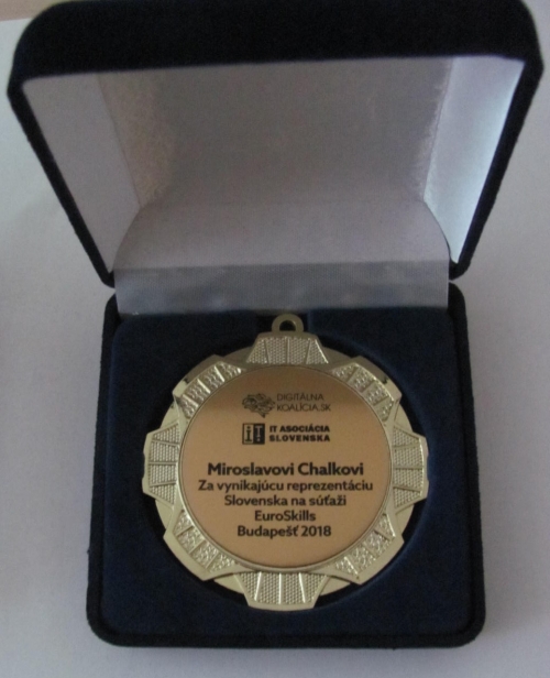 Medaila od Digitálnej koalície a IT Asociácie Slovenska