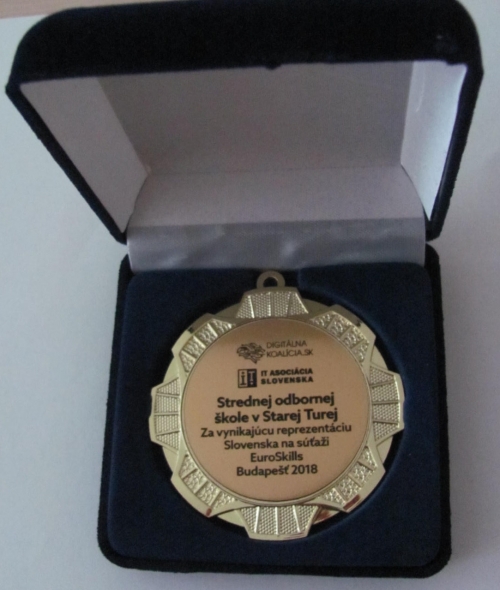 Medaila od Digitálnej koalície a IT Asociácie Slovenska