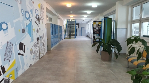 Zrekonštruované priestory SOŠ Stará Turá
