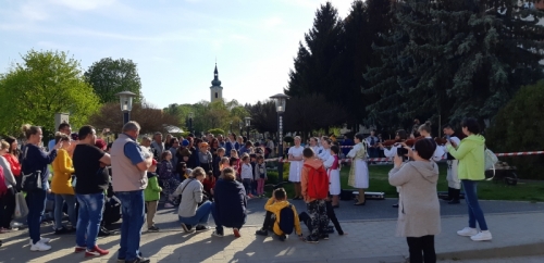 Stavanie mája v Starej Turej (29.4.2022)