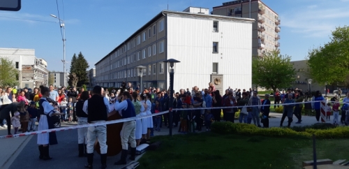 Stavanie mája v Starej Turej (29.4.2022)