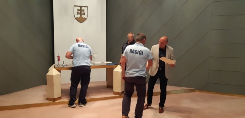 Stretnutie s dobrovoľnými hasičmi a zásahovými jednotkami
