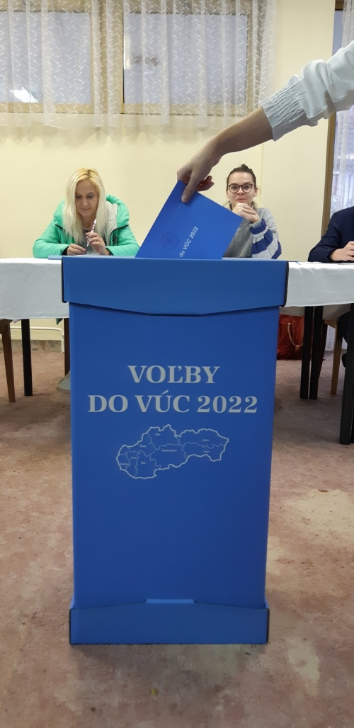 VOĽBY DO VÚC A KOMUNÁLNE VOĽBY 2022