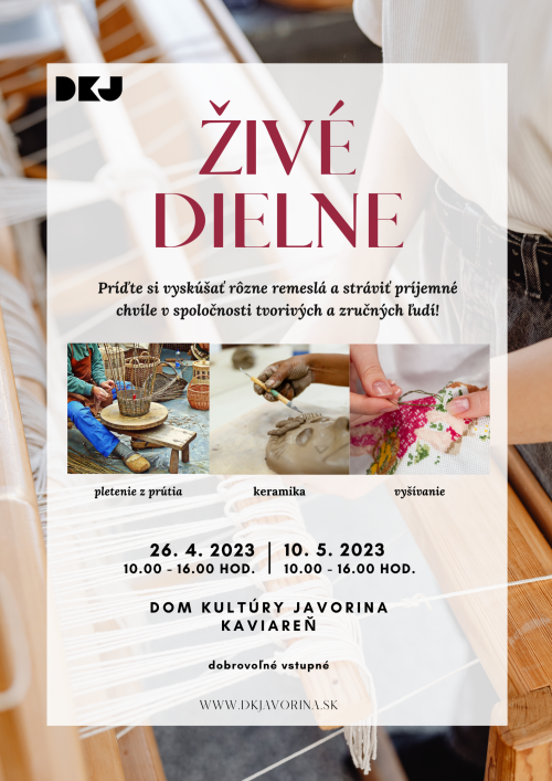Živé dielne