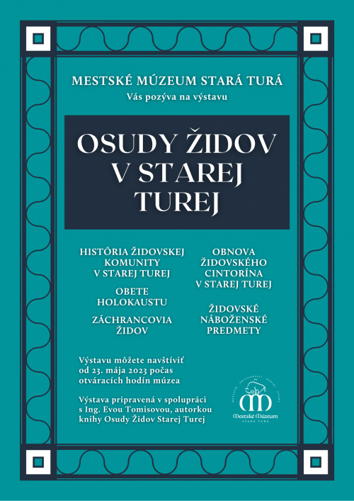 Výstava Osudy Židov v Starej Turej